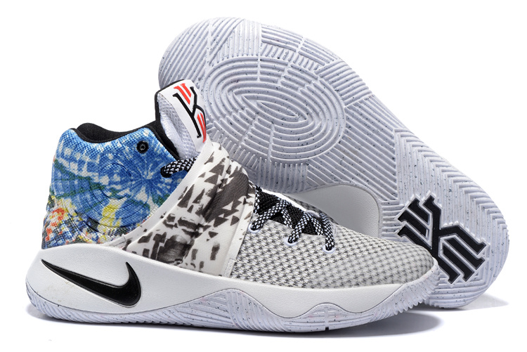 Nike Kyrie 2 All Star White Black Blue Basketball Shoes - Click Image to Close