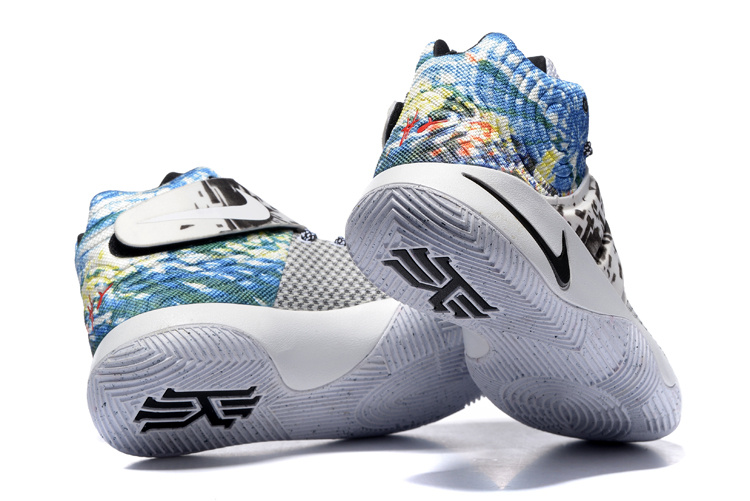 Nike Kyrie 2 All Star White Black Blue Basketball Shoes - Click Image to Close