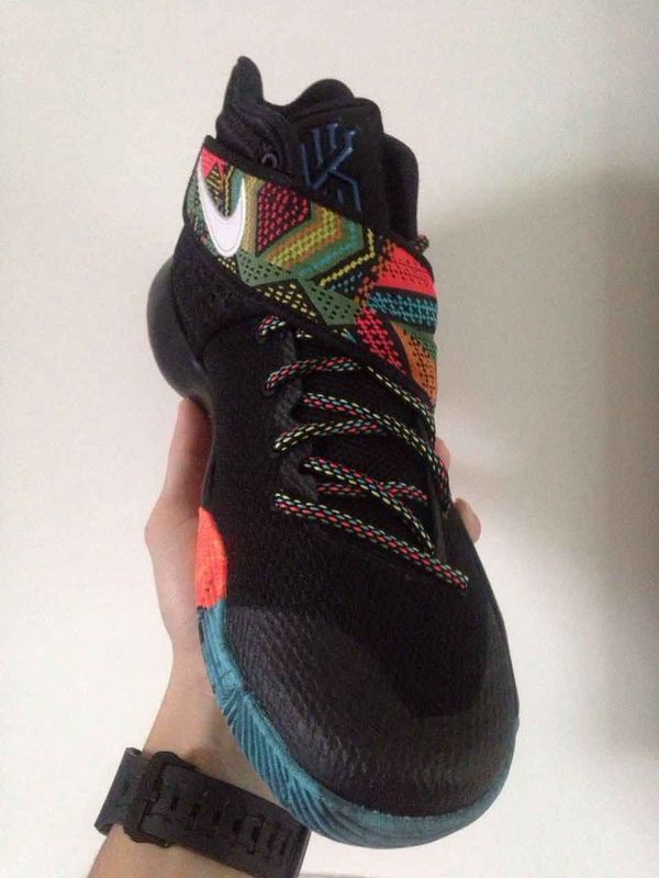 Nike Kyrie 2 BHM Black Colorful Shoes - Click Image to Close