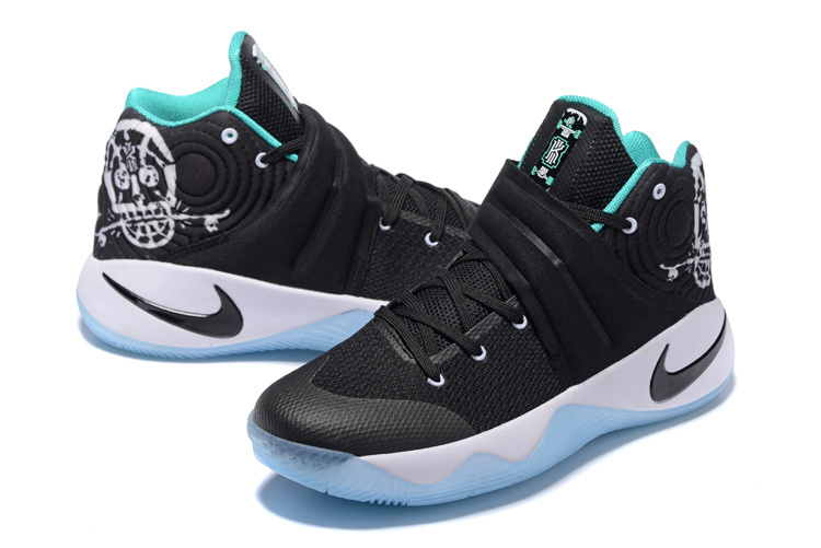 Nike Kyrie 2 Black Green Shoes - Click Image to Close