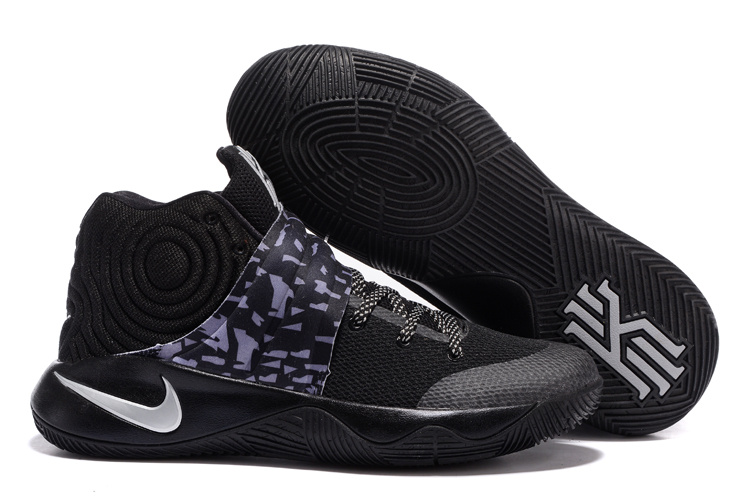 Nike Kyrie 2 Black White Shoes - Click Image to Close