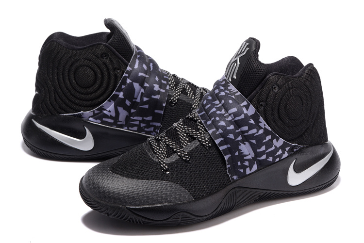 Nike Kyrie 2 Black White Shoes - Click Image to Close