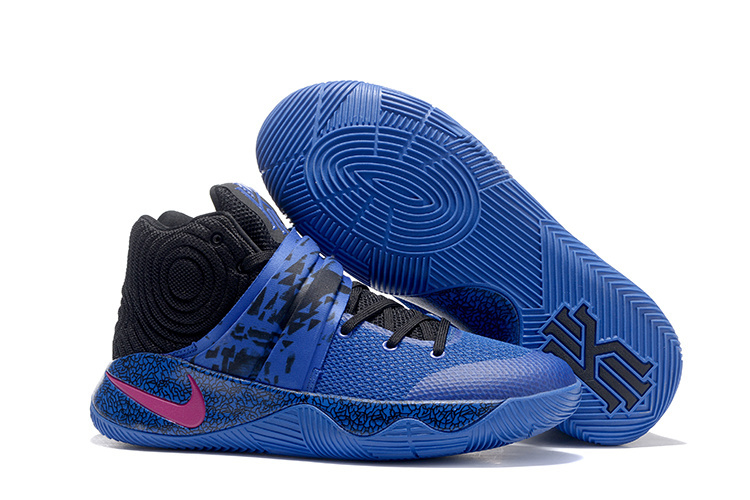 Nike Kyrie 2 Royal Blue Black Pink Shoe - Click Image to Close