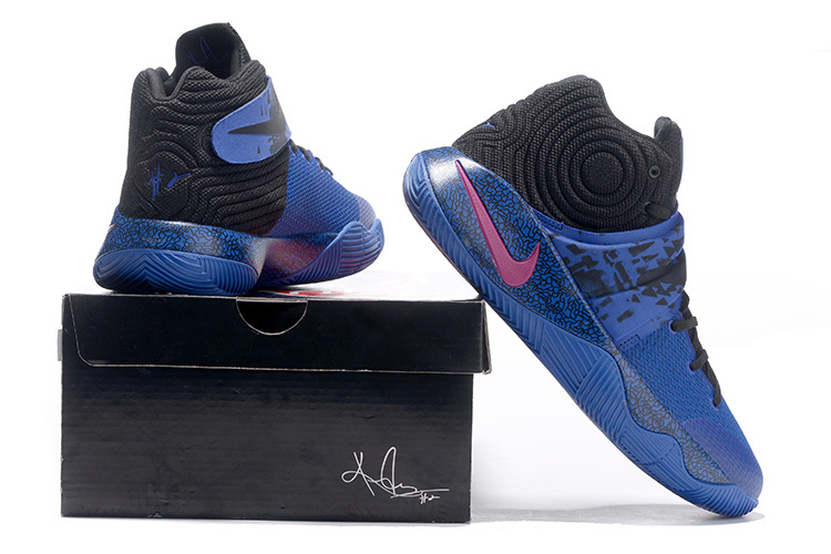 Nike Kyrie 2 Royal Blue Black Pink Shoe - Click Image to Close