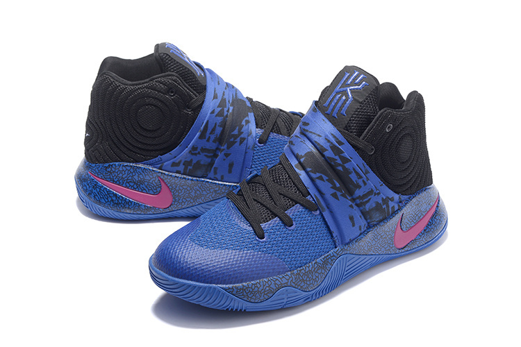 Nike Kyrie 2 Royal Blue Black Pink Shoe - Click Image to Close