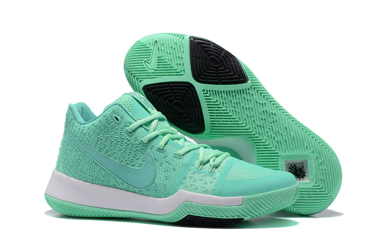 Nike Kyrie 3 Baby Blue White Basketball Shoes - Click Image to Close