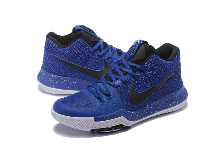 Nike Kyrie 3 Blue Black White Shoes - Click Image to Close