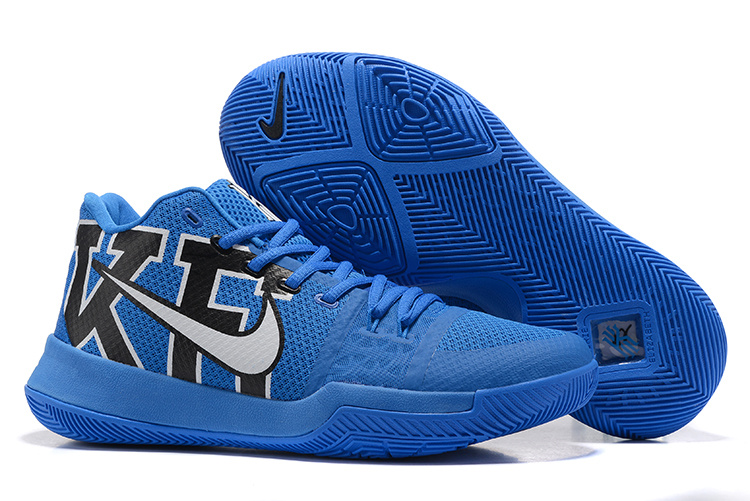 Nike Kyrie 3 Duke Blue Black Shoes