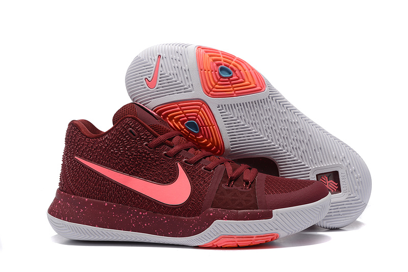Nike Kyrie 3 Wine Red Shoes