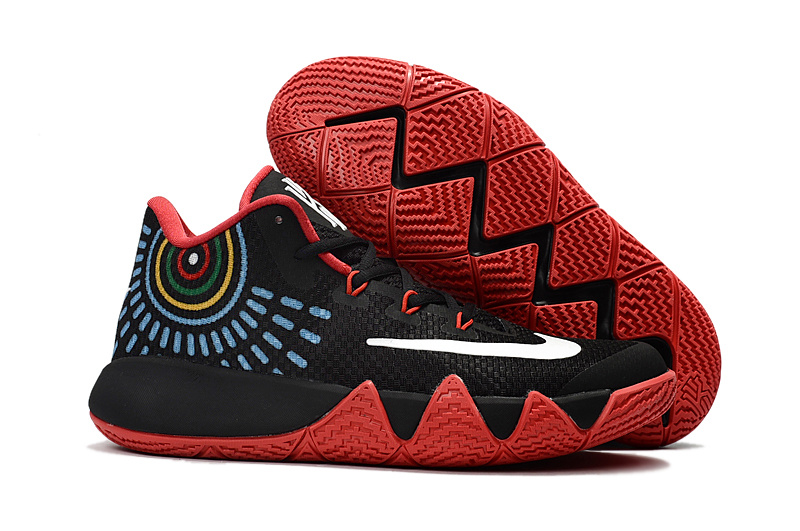 Nike Kyrie 4 Black Red Shoes