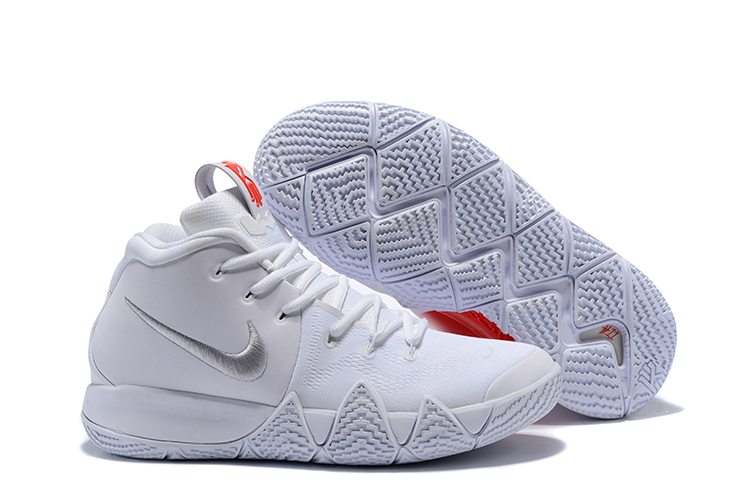 Nike Kyrie 4 The Love Small White Basketball Shoes