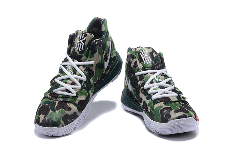 Nike Kyrie 5 Army Camo Green Shoes