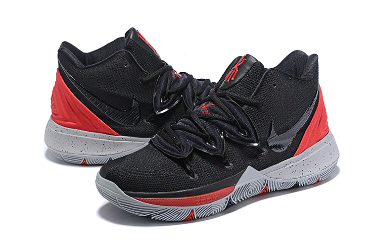 Nike Kyrie 5 Black Red Shoes - Click Image to Close