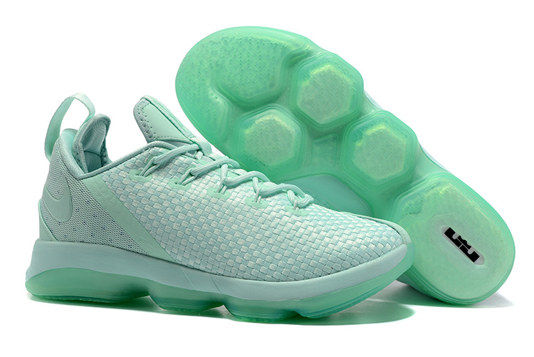 Nike LeBron 14 Low Gint Green Shoes - Click Image to Close