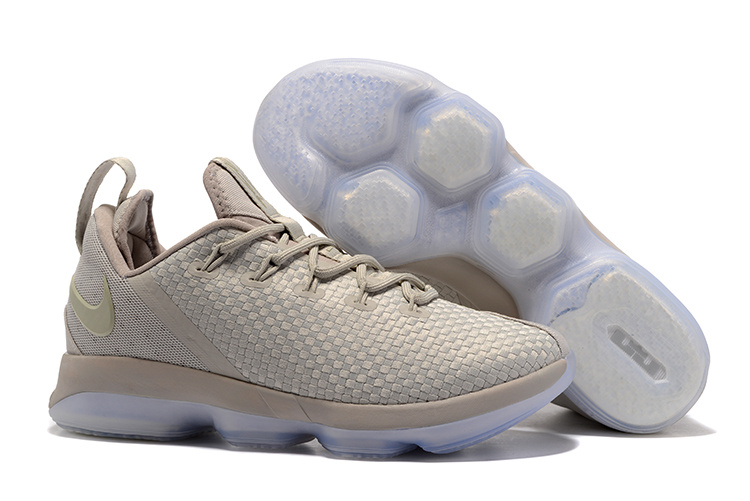 Nike LeBron 14 Low Light Brown Shoes - Click Image to Close