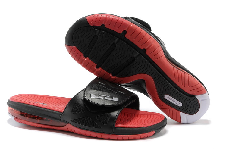 Nike Lebron James Hydro 10 Air Cushion Black Red Sandal