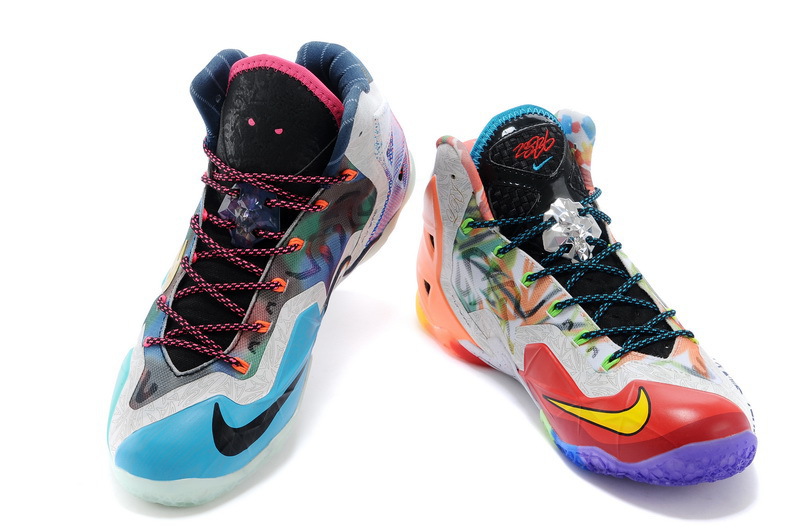 Latest Nike Lebron James 11 Shoes Mandarin Duck - Click Image to Close