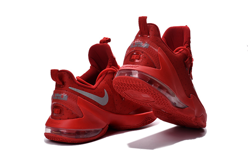 Nike Lebron 13 Low America Red Silver Shoes