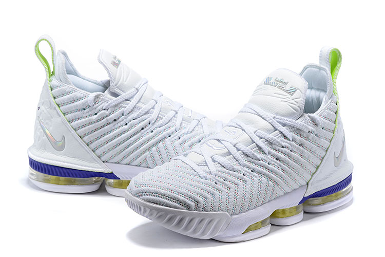 2019 Nike Lebron 16 White - Click Image to Close