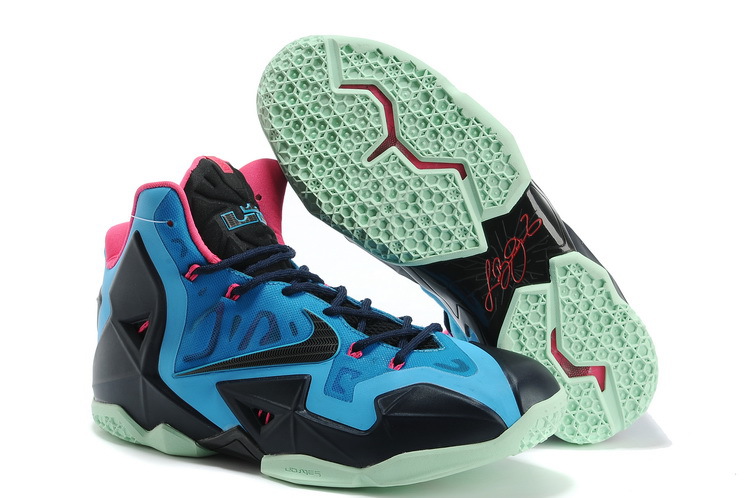 blue and pink lebron