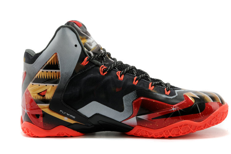 Lebron James 11 Black Red Shoes