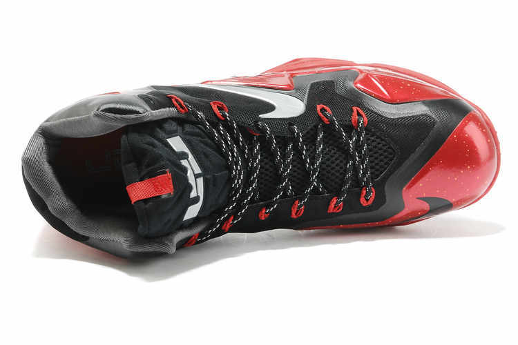 Lebron James 11 Black Red Shoes - Click Image to Close