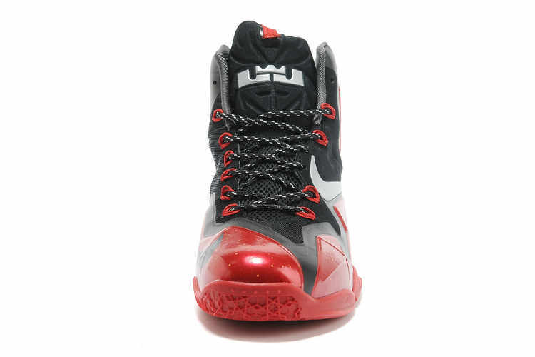 Lebron James 11 Black Red Shoes - Click Image to Close