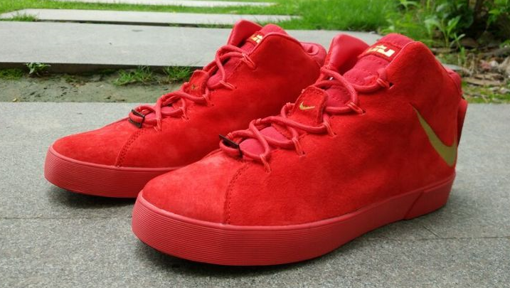 Nike Lebron James 12 Culture Shoes All Red - Click Image to Close