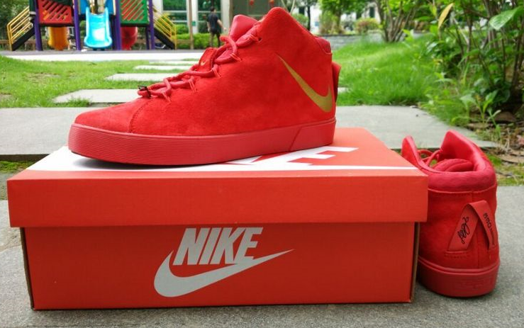 Nike Lebron James 12 Culture Shoes All Red - Click Image to Close