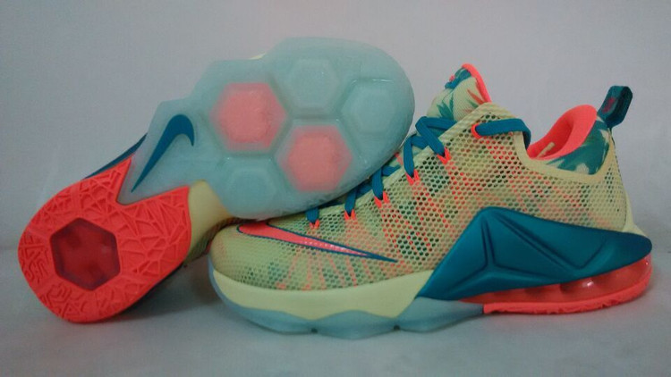 Nike Lebron James 12 Low South Beach Shoes