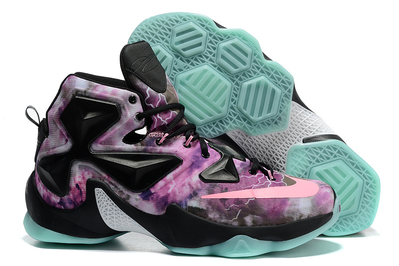 Nike Lebron James 13 All Star Black Pink Basketball Shoes - Click Image to Close