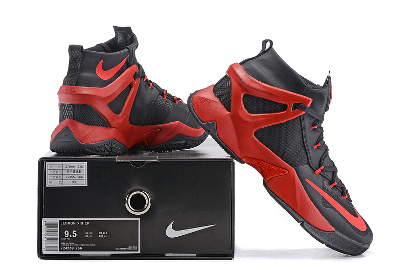 Nike Lebron James 13 Black Red Shoes