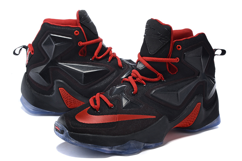 Nike Lebron James 13 Black Red Shoes