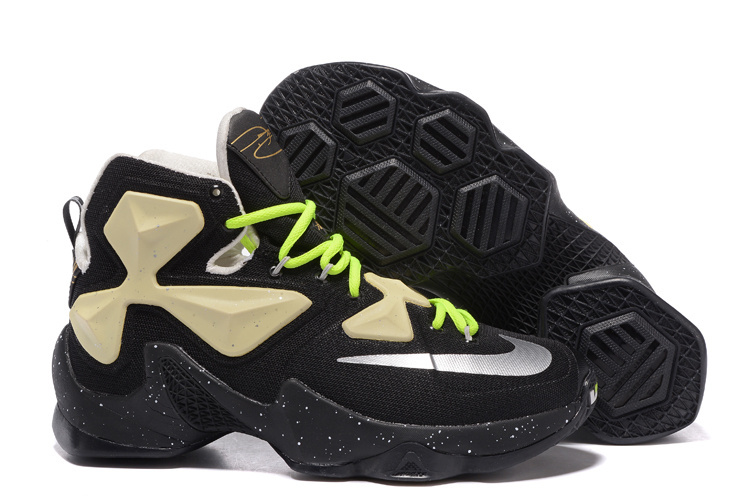 Nike Lebron James 13 Black Yellow Volt Shoes