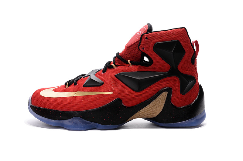 Nike Lebron James 13 Red Black Shoes