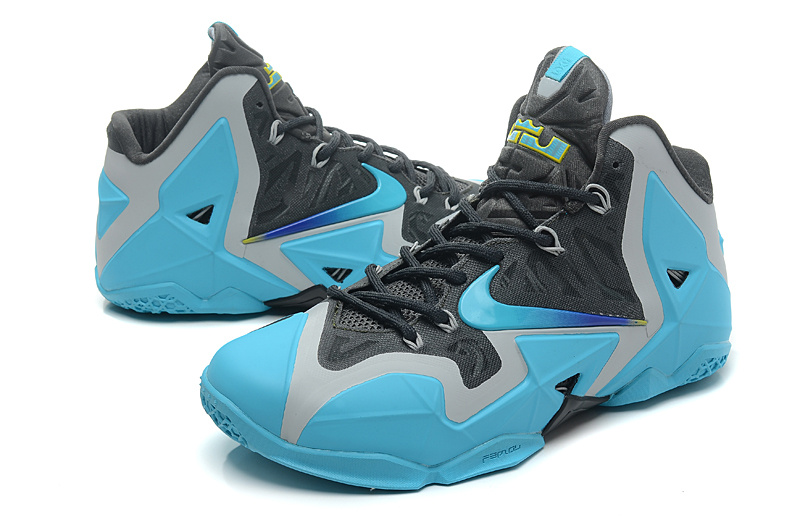 Lebron James 11 Black Blue Silver - Click Image to Close