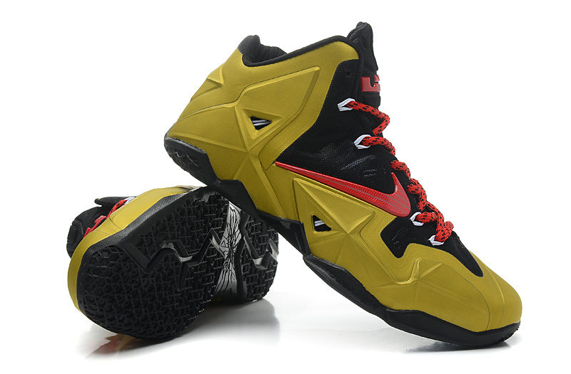 Lebron James 11 Black Gold Red