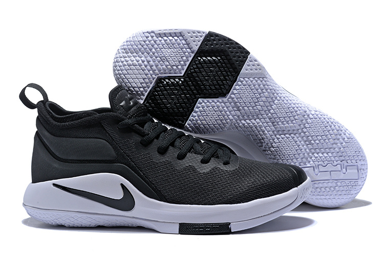 Nike Lebron Wintnes 2 Black White Shoes - Click Image to Close