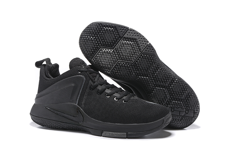 Nike Lebron Wintness 1 Black Sliver Shoes