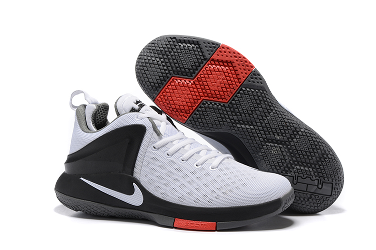 Nike Lebron Wintness 1 Black White Red Shoes