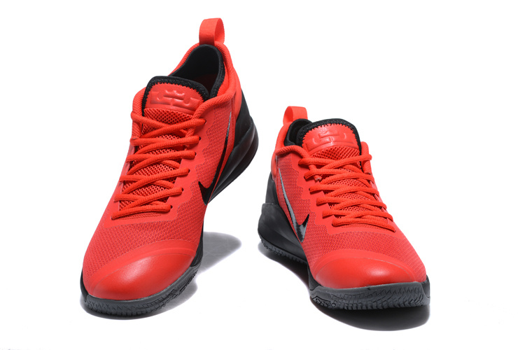 Nike Lebron Wintness 1 Red Black Shoes - Click Image to Close