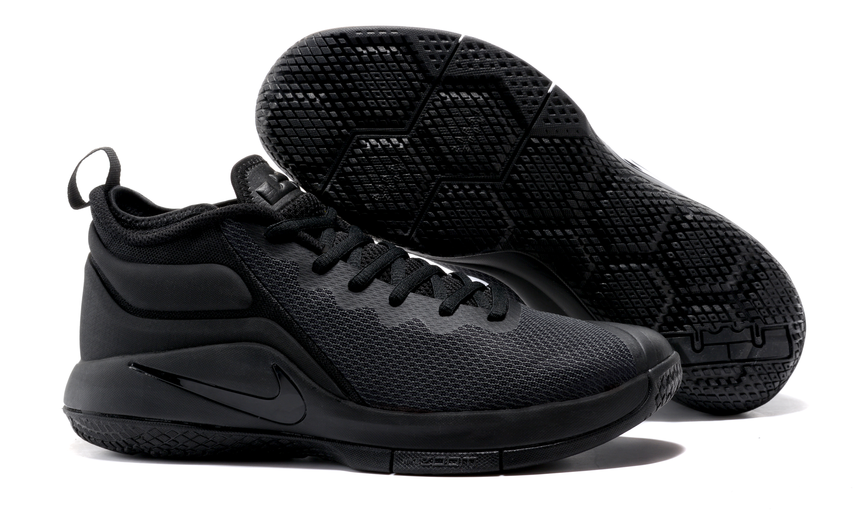 Nike Lebron Wintness 1 The Black Shoes - Click Image to Close