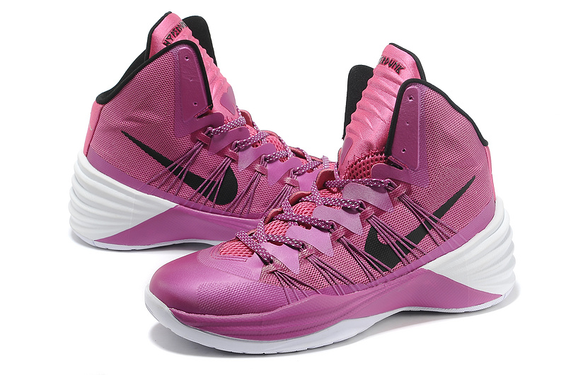 Nike Lunar Hyperdunk 2013 XDR Plum Red White For Women - Click Image to Close