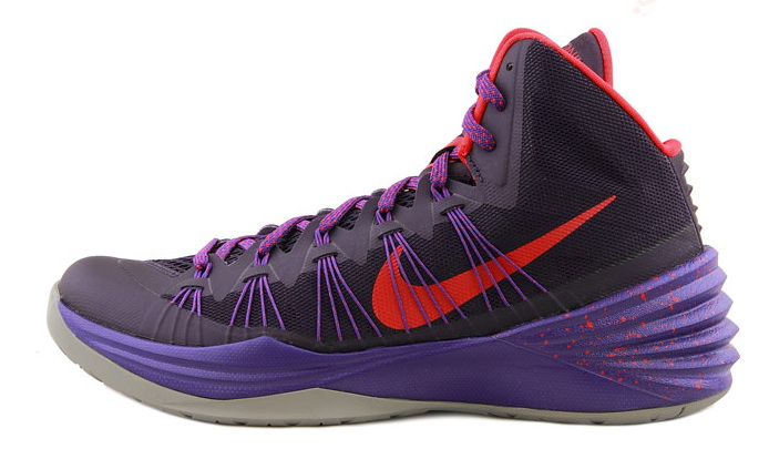 Nike Lunar Hyperdunk 2013 XDR Red Black Basketball Shoes