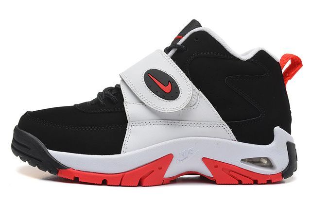 Nike Mason Black White Red Shoes - Click Image to Close