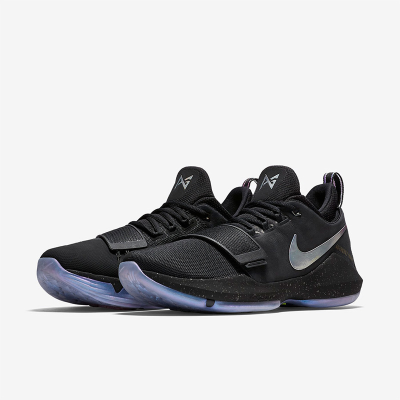 Nike PG 1 Ferocity Black Silver Shoes