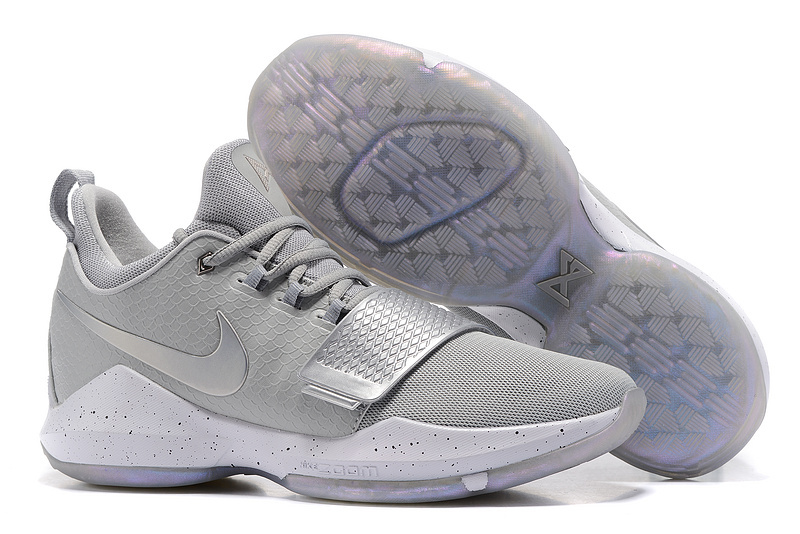 Nike PG 1 Grye Silver Shoes