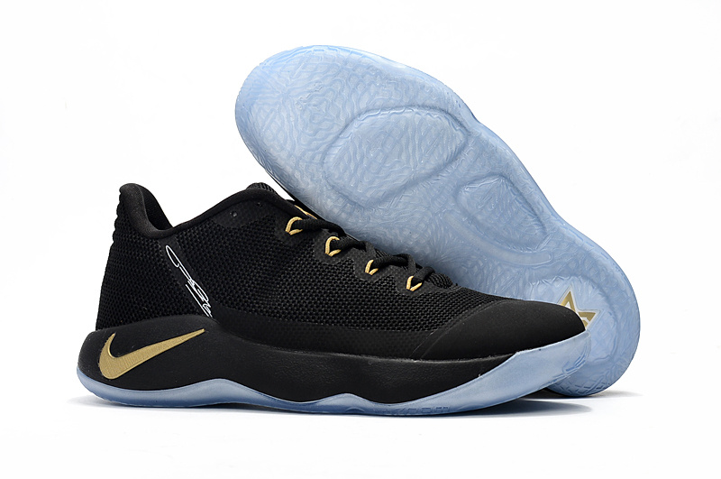 Nike PG 2 Black Gold Shoes - Click Image to Close