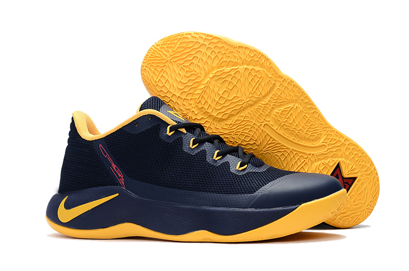 Nike PG 2 Deep Blue Yellow Shoes - Click Image to Close