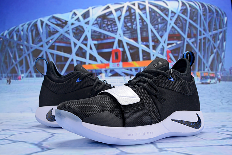 Nike PG 2 Plus Black Blue Shoes